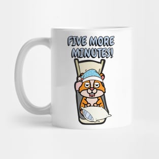 Lazy hamster cant get out of bed Mug